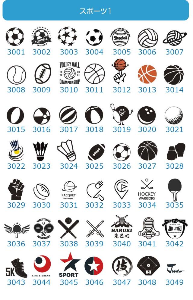 スポーツ絵文字