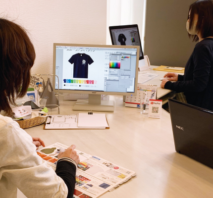 デザイン相談風景