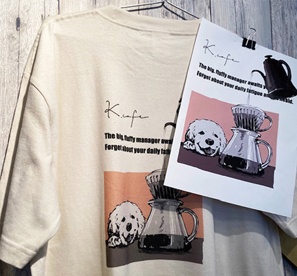 お客様の作品Tシャツ